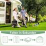 Outdoor Rug Garden Rugs Waterproof Reversible Plastic Carpet, Washable Large 240x300cm Image 2