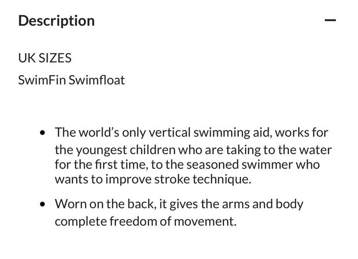 SwimFin swimming aid