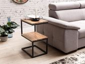 Side Table S-Shape fully assembled coffee table