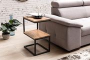 Side Table S-Shape fully assembled coffee table
