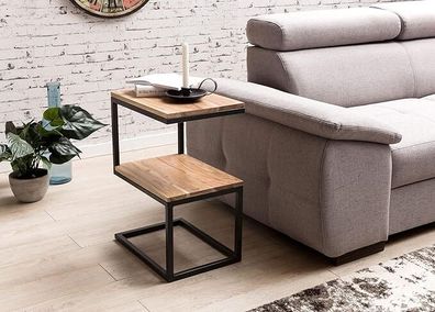 Side Table S-Shape fully assembled coffee table