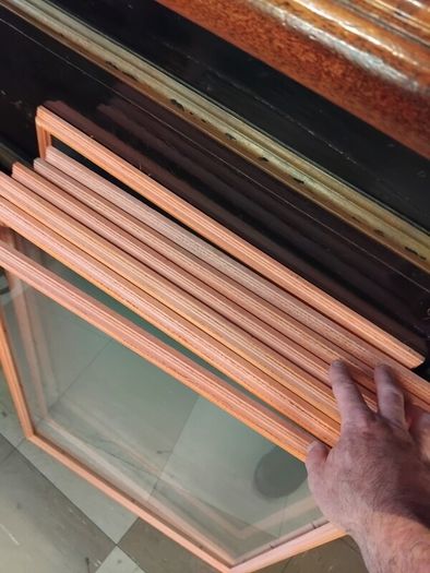 7 Wood Frames and glass