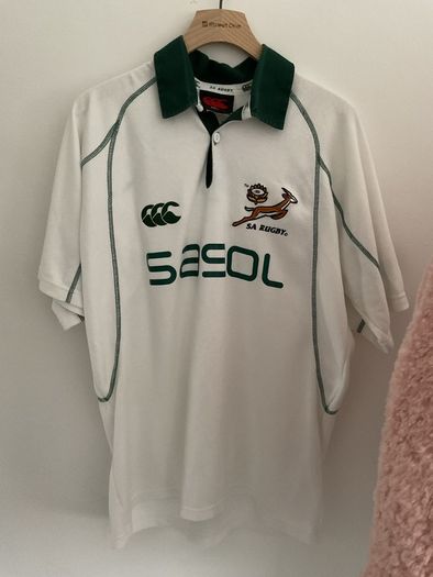South Africa retro ruby jersey Canterbury size large