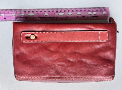 leather clutch excellent condition unisex