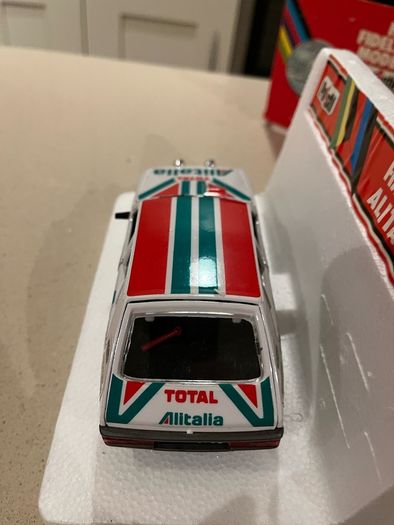Fiat Rally Alitalia 1/25 Rare Polistil