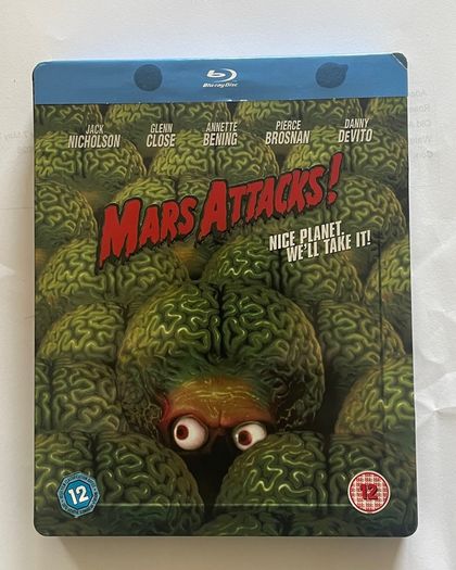Mars Attacks! Blu ray steelbook