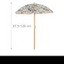 Kids table set. Outdoor furniture set. Kids camping set. 4-Piece set: Kids ensemble with 2 folding chairs, table and parasol. Picnic table Image 4