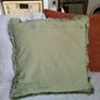 Green cushion cover (pillow not included), 45x45cm Image 2
