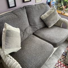 Wicker Conservatory Furniture Set 4 Piece Sunday Collection Only