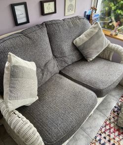 Wicker Conservatory Furniture Set 4 Piece Sunday Collection Only