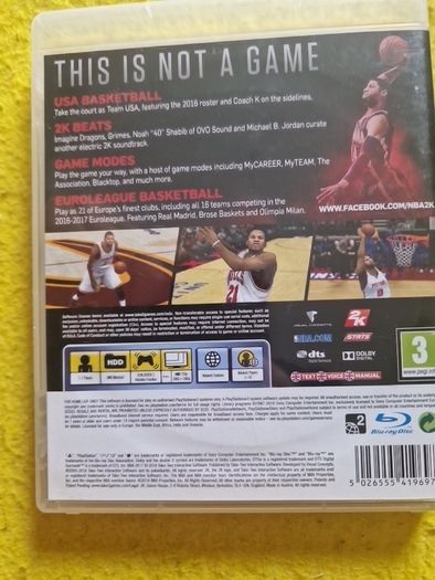 NBA 2K17 PlayStation3 Ps3 games Original