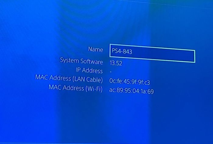 PS4 with 1 controller and 1 game 500gb