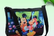 Personalised Medium Shoulder Bag, Black / back to school stationery