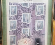 David Bowie Signed Art Exhibition Poster 1995 (UK)