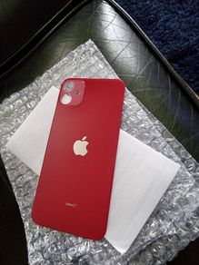 iphone 11 back glass red