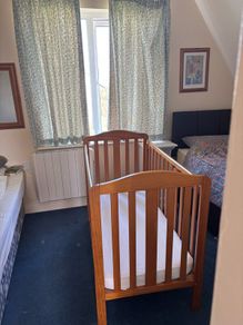 Full size cot with mattress