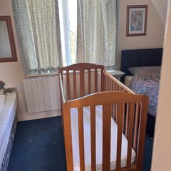 Full size cot with mattress