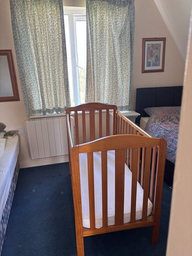 Full size cot with mattress