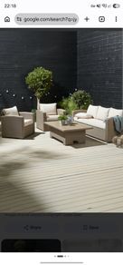 garden furniture set from jysk