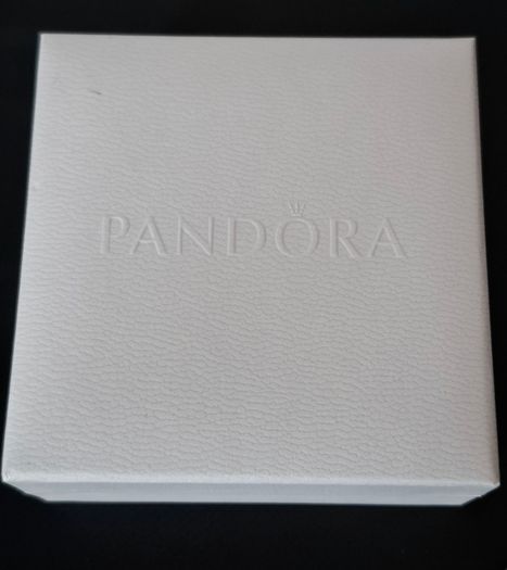 Pandora Sterling Silver Multi-Strand Snake Chain Bracelet with Floral Charm