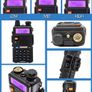 Baofeng Walkie Talkie UV 5R 5W Dual Band Ham Two Way Radio Vhf Uhf FM Radio Handheld Transceiver Hunting Image 5