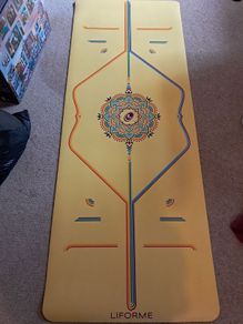 Liforme Pride Yoga Mat + Original Carry Bag Excellent Condition