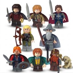 [8-Pack] Fellowship of the Ring Minifigure Bundle - LOTR