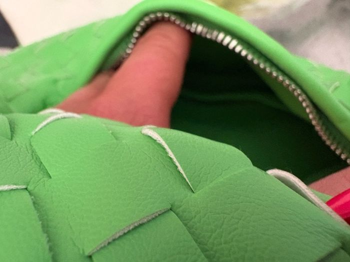 Fabulisa green clutch bag