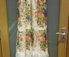 Brand new. Designer Lipsy floral lace maxi dress