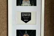 White 3 Picture Frame