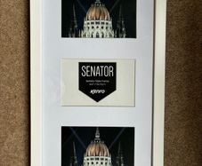 White 3 Picture Frame