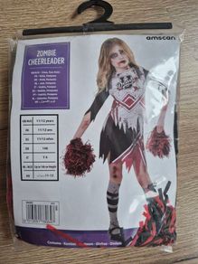 zombie Cheerleader Halloween Costume
