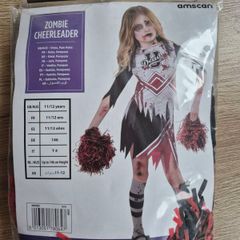 zombie Cheerleader Halloween Costume