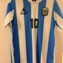 Diego Maradona Hand Signed Shirt Signed in 2015 Argentina + COA Image 2