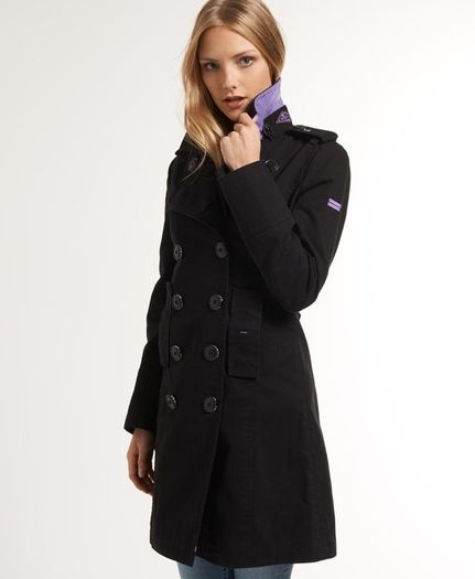 Gorgeous Superdry Bridge Twill Coat Size S