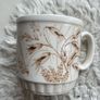 Vintage 70's Staffordshire Ironstone Cup/Saucer/Plate set. Image 5