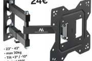 TV Wall Mount Bracket Tilt Swivel Full Motion 23-43"