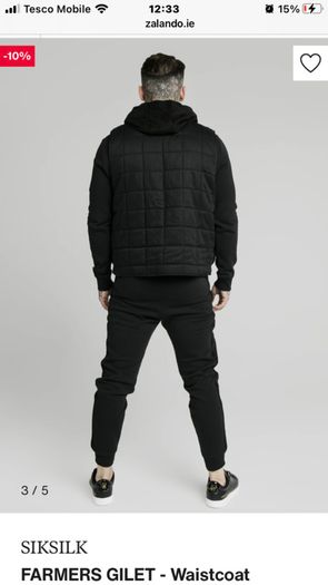 Siksilk gilet gillet