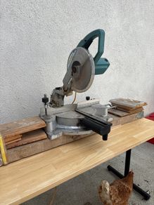 chop saw collection only  Works,Cuts , Regular use