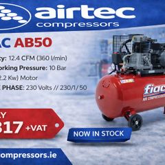 Compressor - 3hp - 50l - In Stock Today