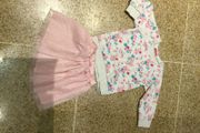 Matching net skirt and jumper Age 5-6 (small size)