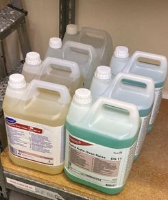 Industrial Oven Cleaner Rinse Diversey D9.10  D9.11