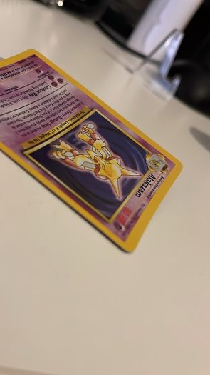 Alkazam Base Set Pokemon Card