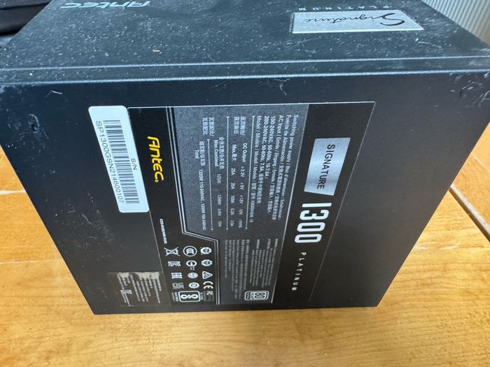Antec Signature 1300w PSU Certified 80 Plus Platinum
