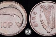 Ireland - 2000 - 10 Pence - Salmon - KM.29 - [2590]