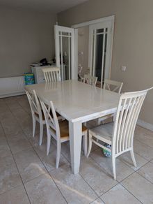 Wooden Dining Table & Chairs