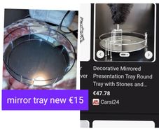 mirror tray