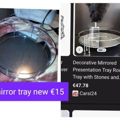 mirror tray
