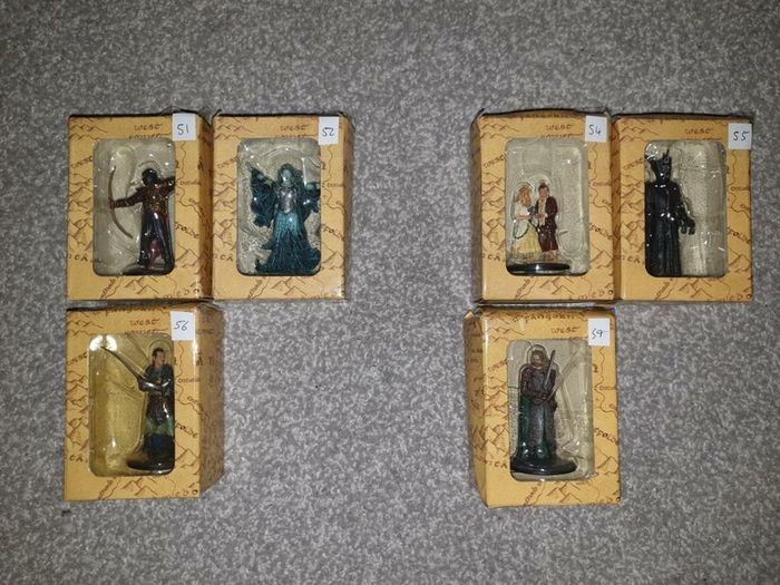 Lord of the Rings (lead) 86 models total.