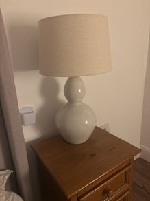 large lamp x 2